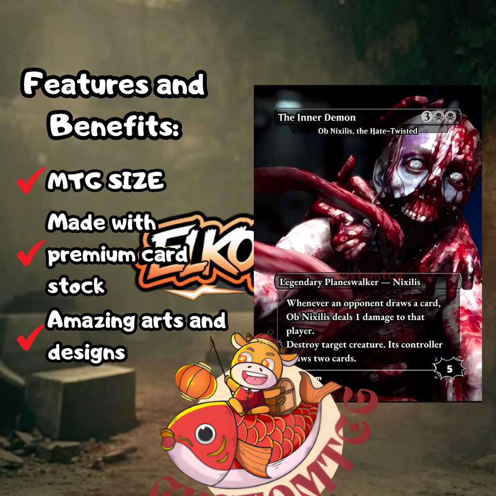 Outlast Custom Deck - Horror Themed