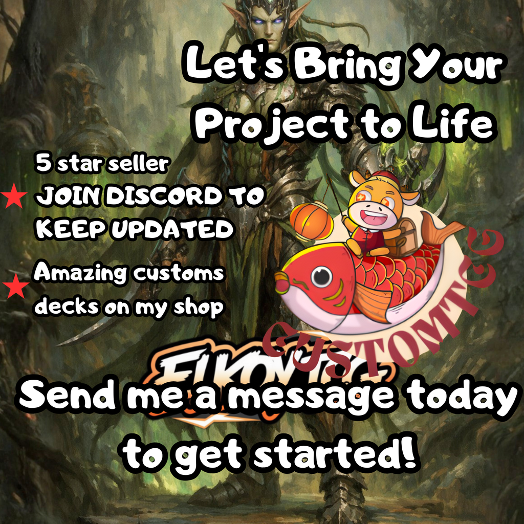 Ezuri Claw of Progress Commander Deck | 100 Custom Cards + Tokens | Fantasy Art | +1/+1 Counter Infect Simic Green Blue Deck