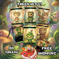 Token Set 57 — Enchanted Forest Chibi Custom Token Pack for MTG (108 Cards)