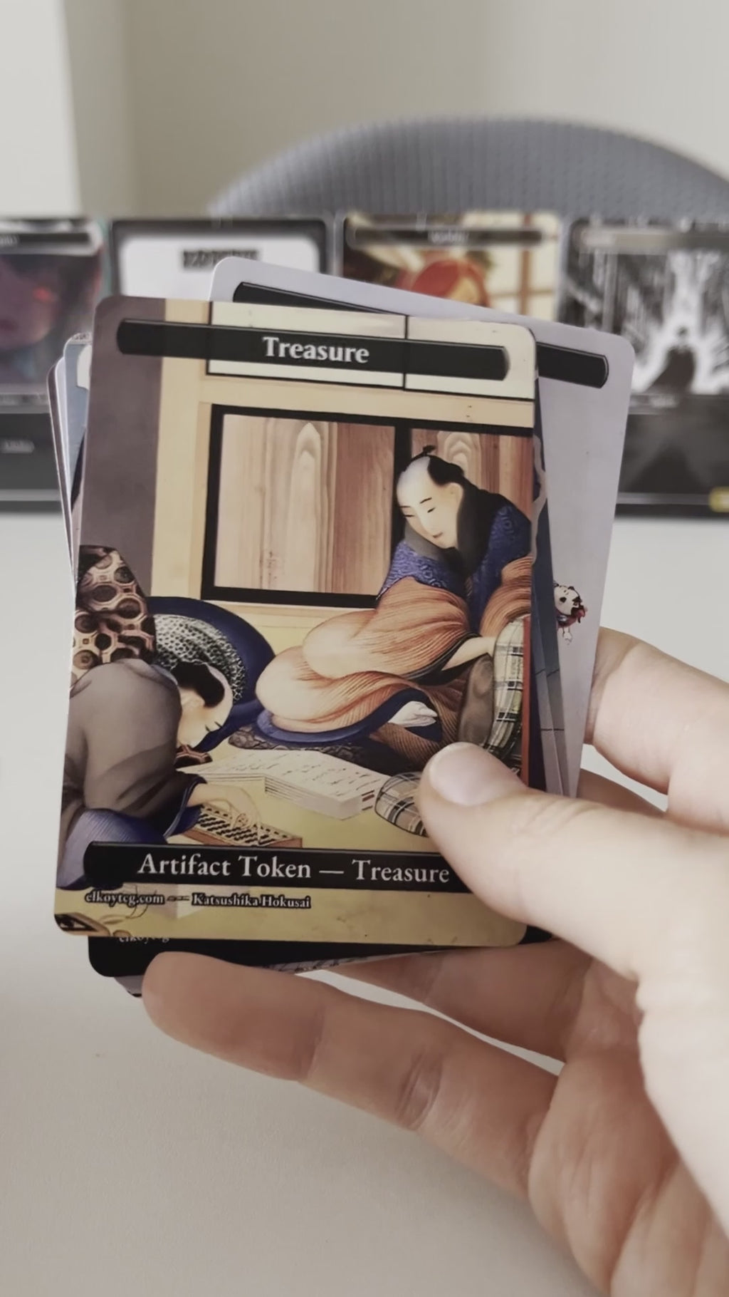 Token Set 35 — Ukiyo-e Edition (108 Custom Tokens)
