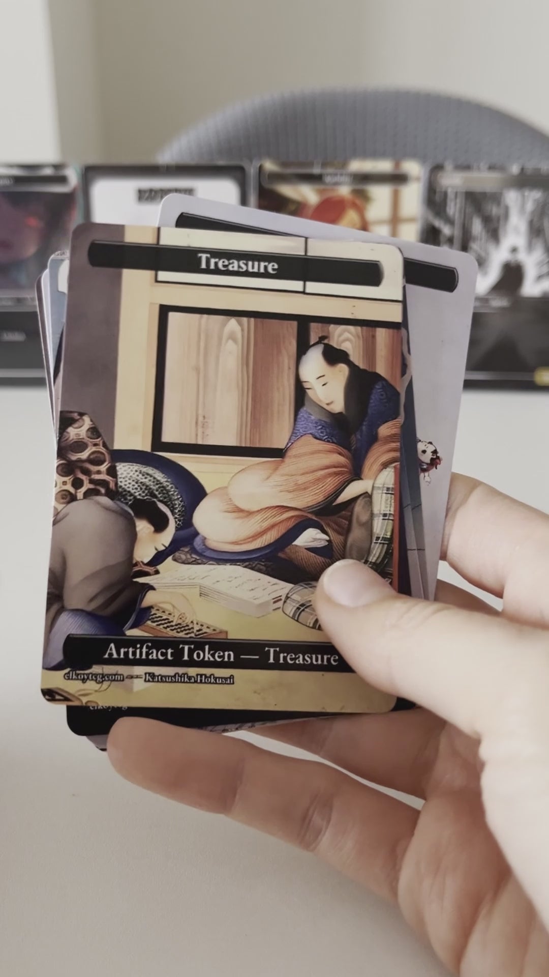 Token Set 35 — Ukiyo-e Edition (108 Custom Tokens)
