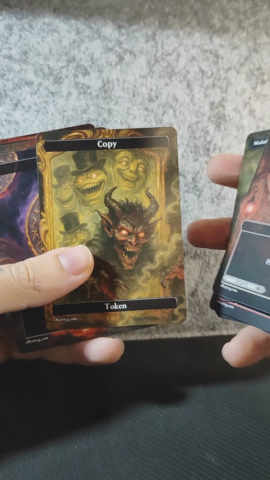 Token Set 53 — Infernal Carnival Custom Token Pack for MTG (108 Cards)