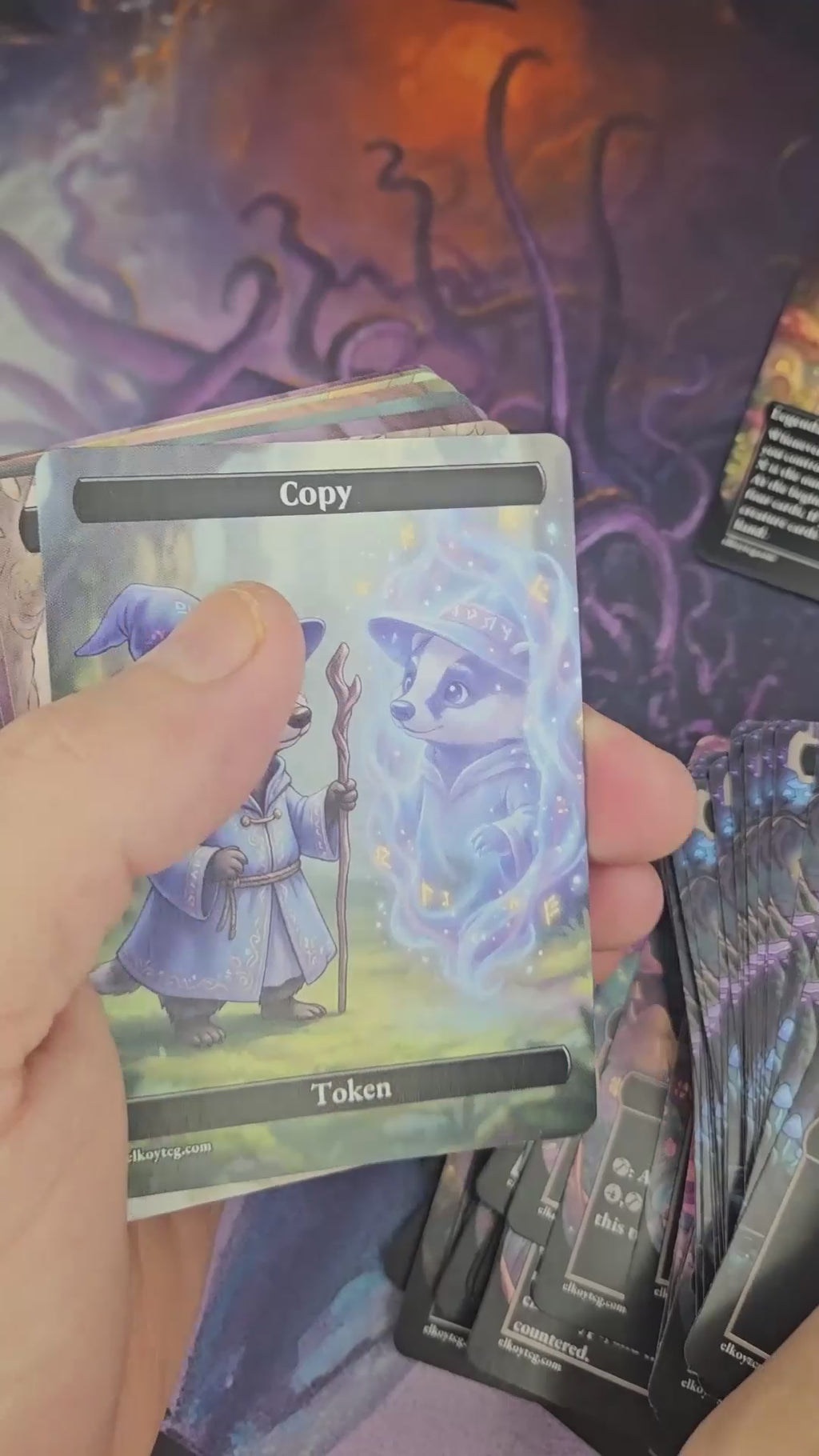 Token Set 05 — Enchanted Woodland (108 Tokens) + Matching Custom Cardback