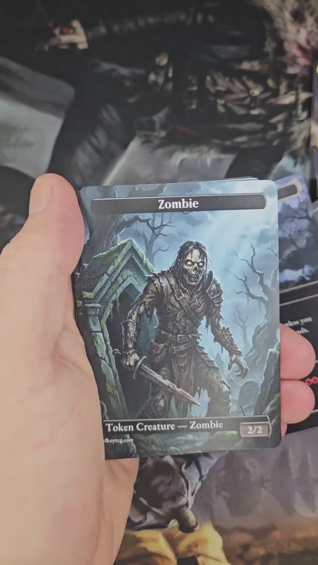 Token Set 74 – 108 MTG Tokens (Zombie, Harpy, Treasure, Energy Reserve)