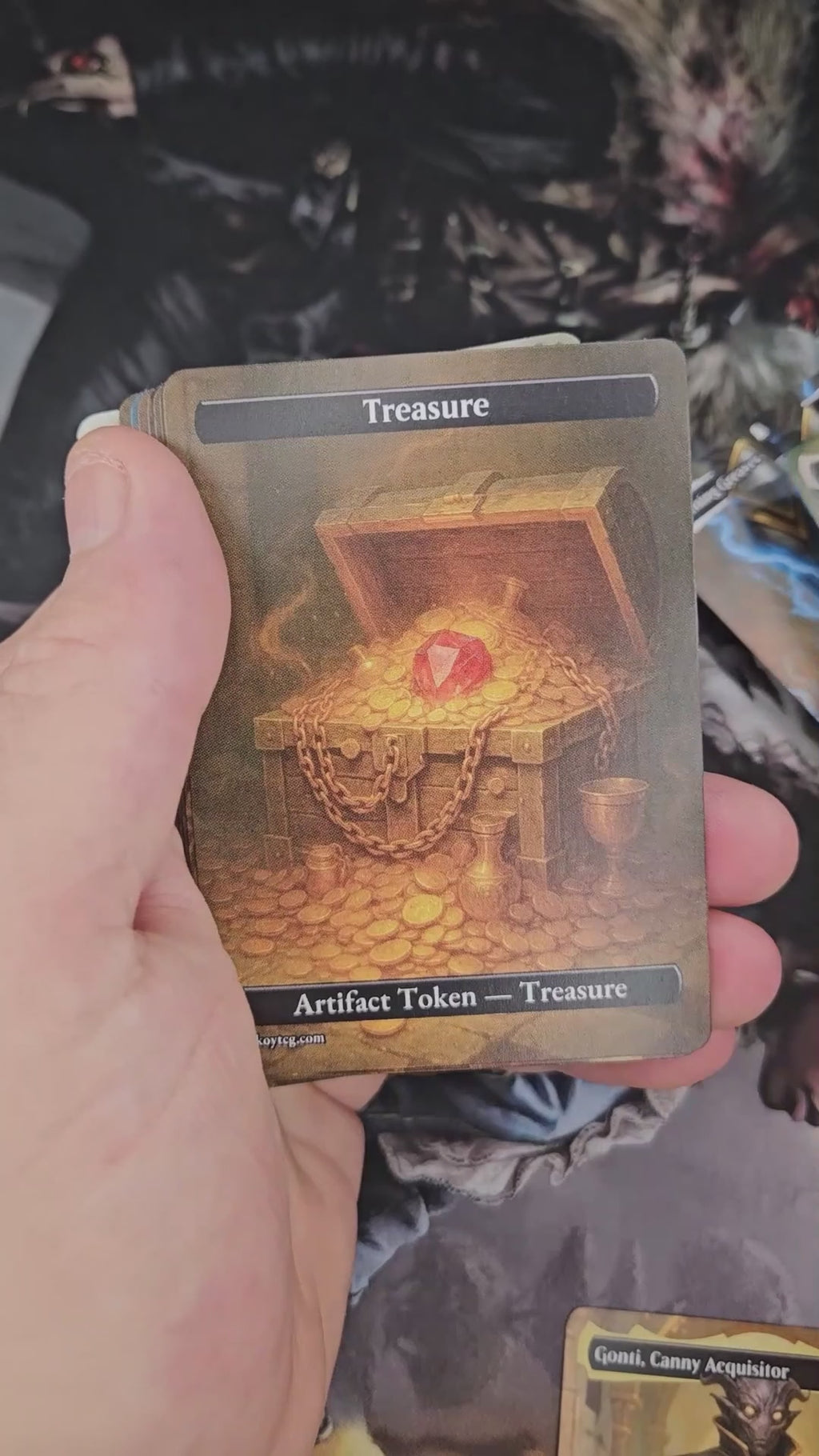 Token Set 39 — Demon, Treasure & Palace Intrigue (108 Tokens)